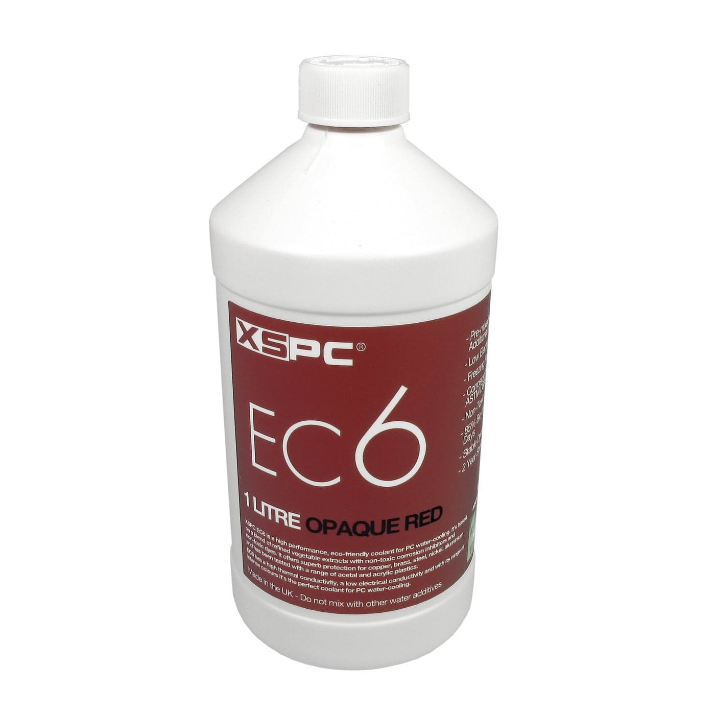 XSPC EC6 High Performance Premix PC Coolant, Translucent, 1000 mL, UV Green