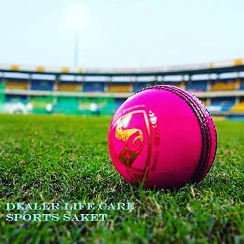 SG Cricket Leather Ball (Pink) Club Size,Standard