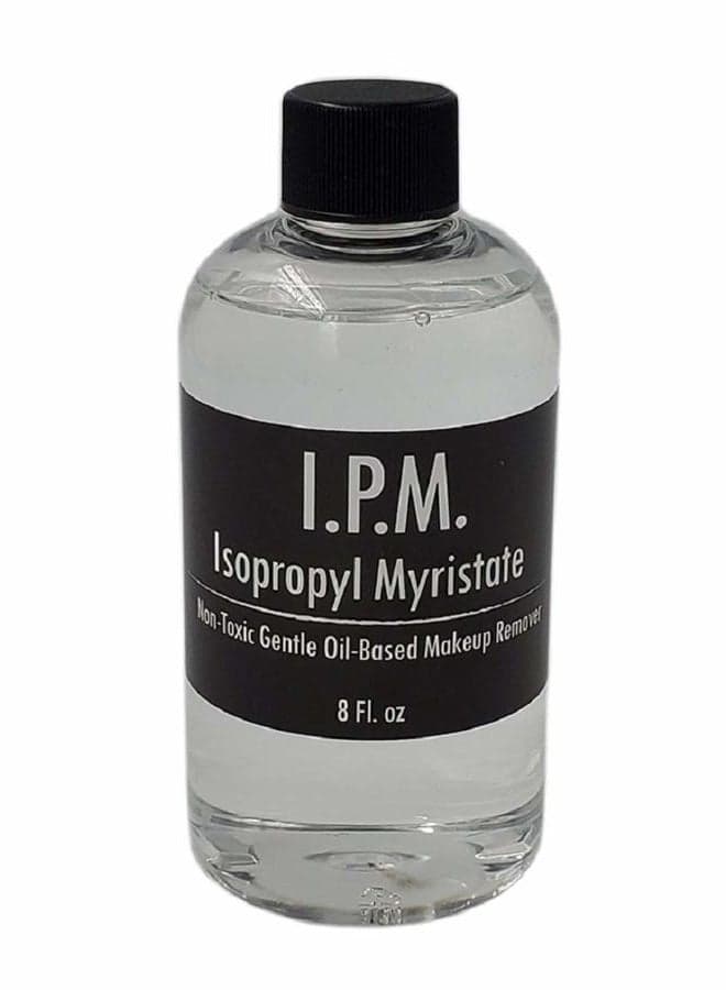 IPM Isopropyl Myristate 8 Oz - Professional Makeup and Adhesive Remover - Removes Pros-aide and PAX Paint - Makeup Thinner and Airbrush Makeup Thinner