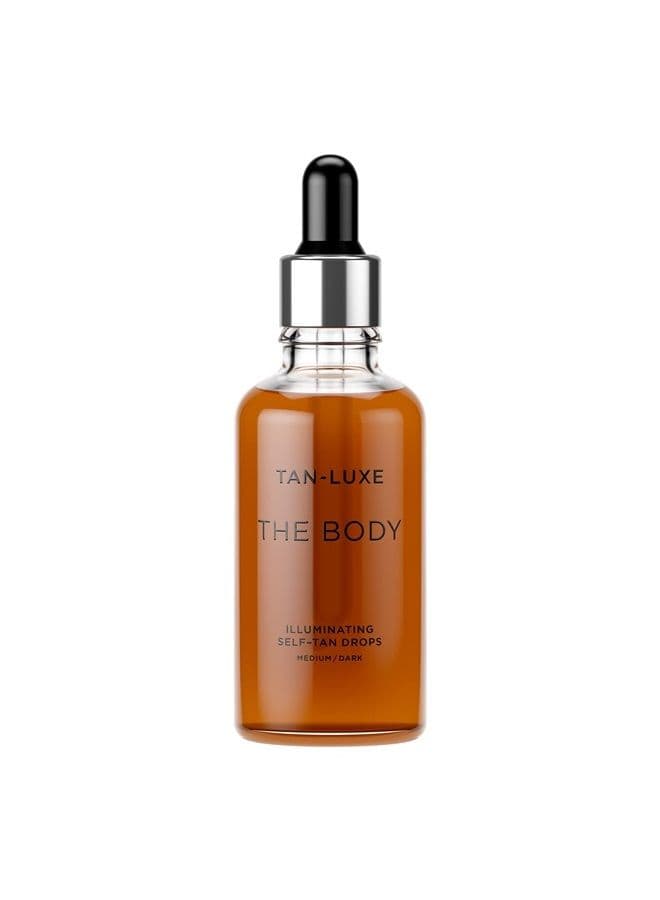 The Body - Illuminating Self-Tan Drops, 50ml - Cruelty & Toxin Free - Medium/Dark