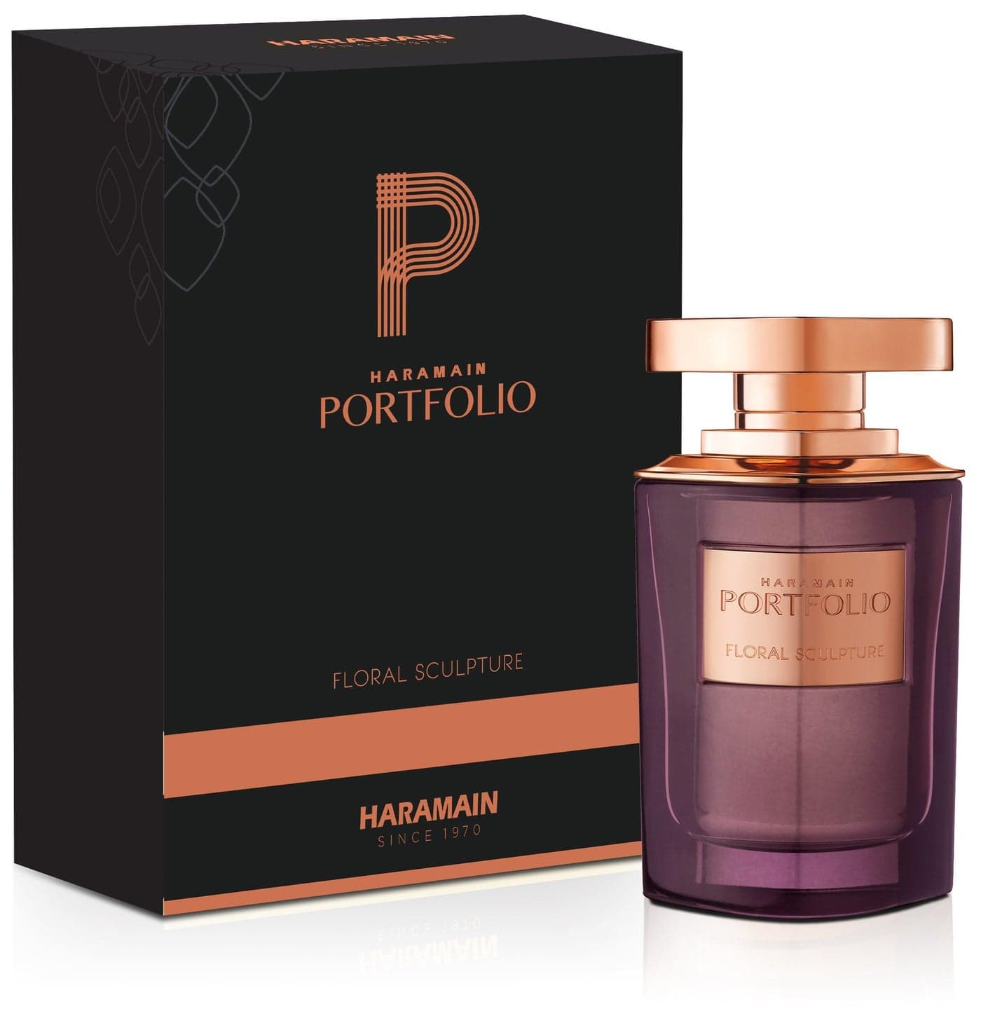 Al Haramain Portfolio Floral Sculpture for Unisex Arabian Perfume for Women Men Long Lasting Fragrance with Bergamot Cedarwood Sandalwood Arabic Cologne Eau de Parfum 25 oz EDP Spray