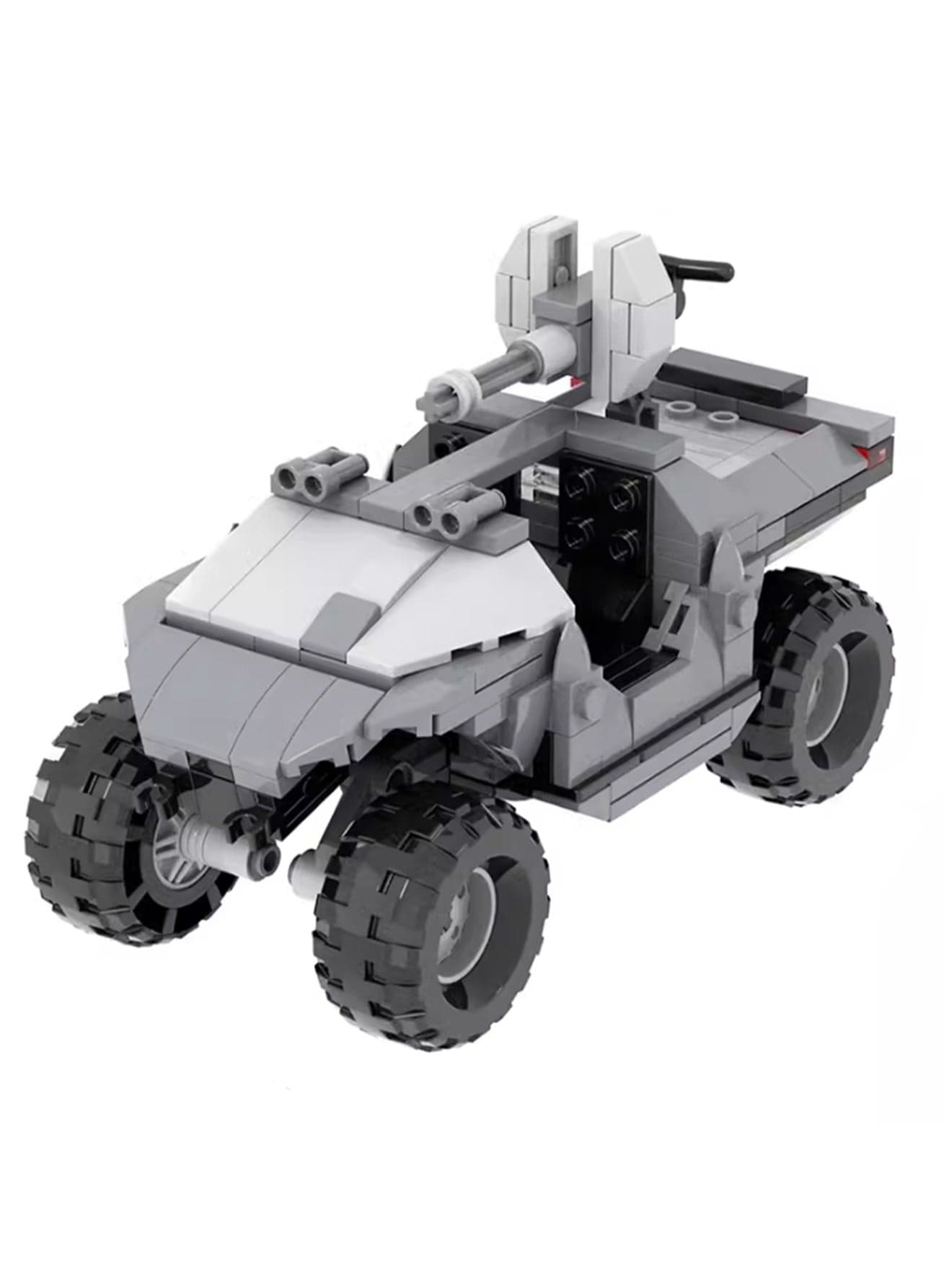 Creative Film Television Game Animation Small Particle Building Blocks Model Kit Halo Warthog 307 Pieces Assembly Ornament