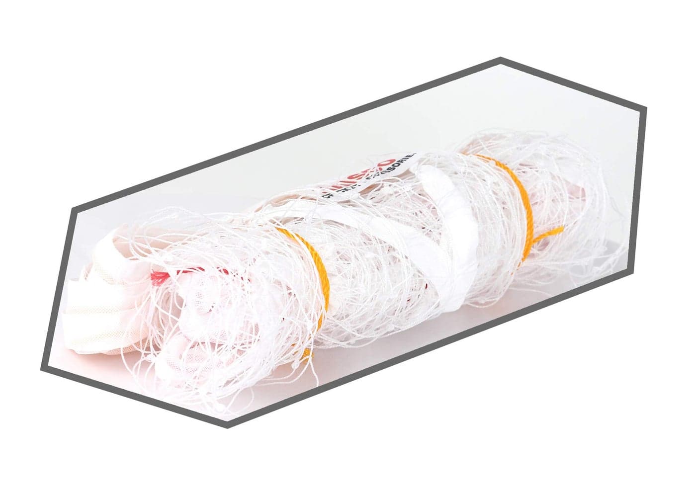 Raisco Desert Volleyball Net (White, Orange)