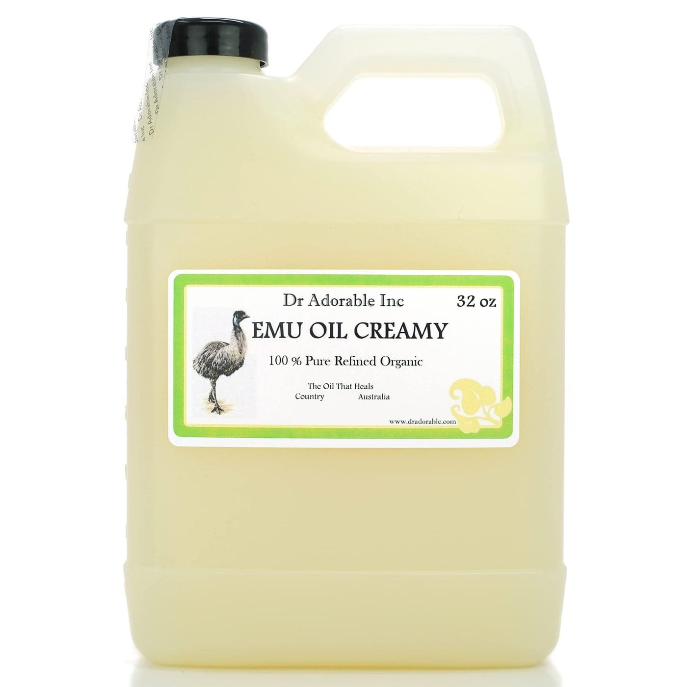 Dr Adorable 32 oz Creamy Emu Oil 100 Pure Natural Organic