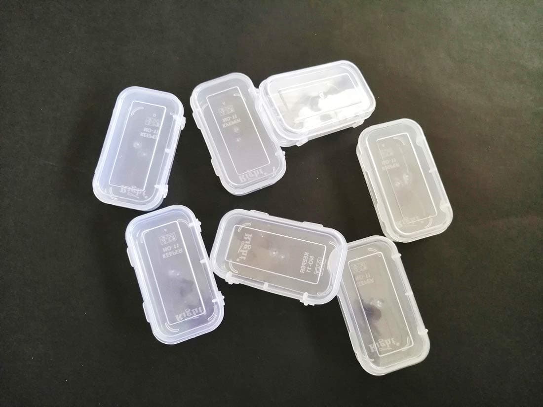 Teraiya Small Rectangular Box for Storage of Multipurpose Things (Small - 9 cm l* 5 cm b * h 2.5cm)) (12)