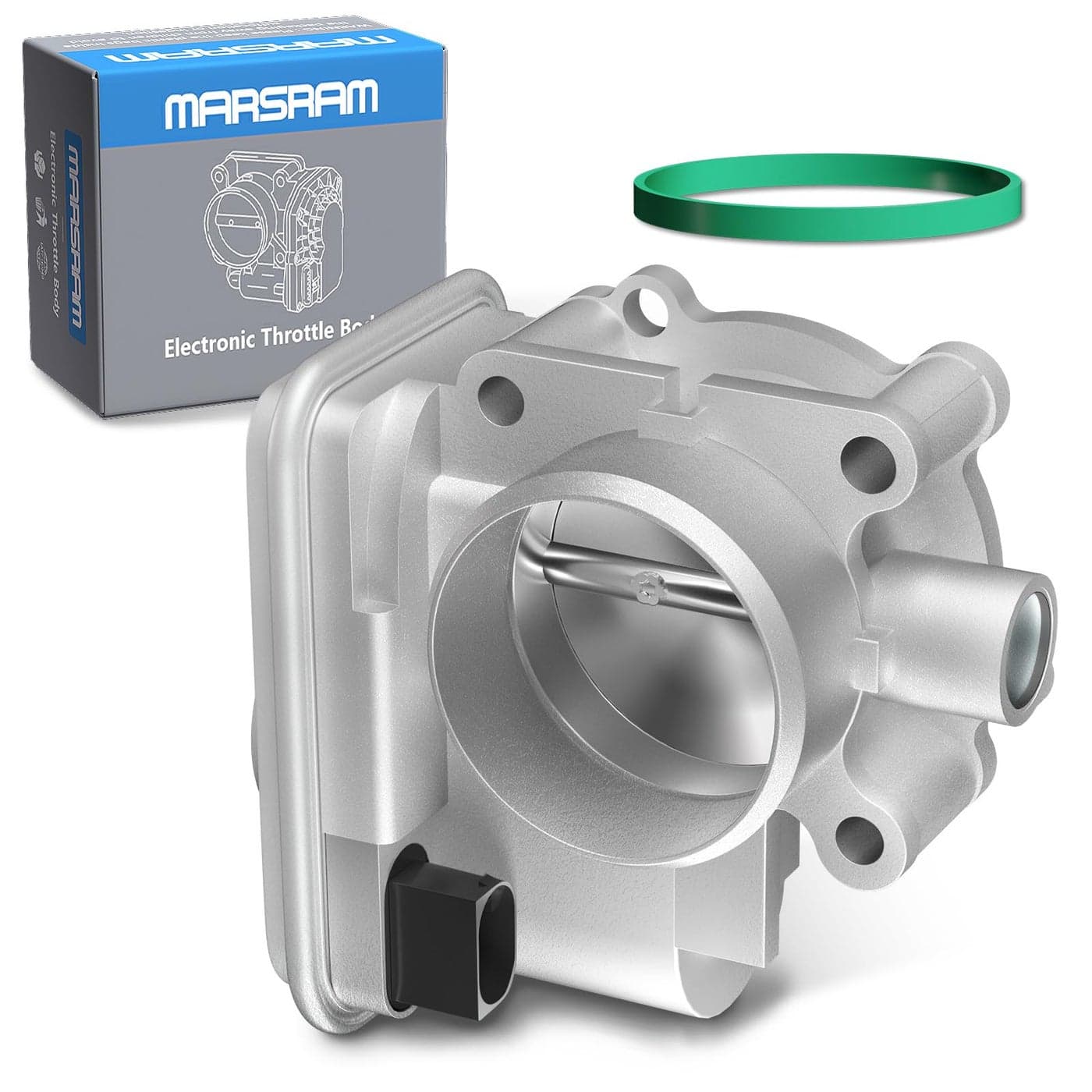 Marsram Electronic Throttle Body for Dodge Avenger Caliber Journey Chrysler 200 Sebring Jeep Compass Patriot 18L 20L 24L Throttle Body Replacement OE Number 4891735AC 4891735AD 977025