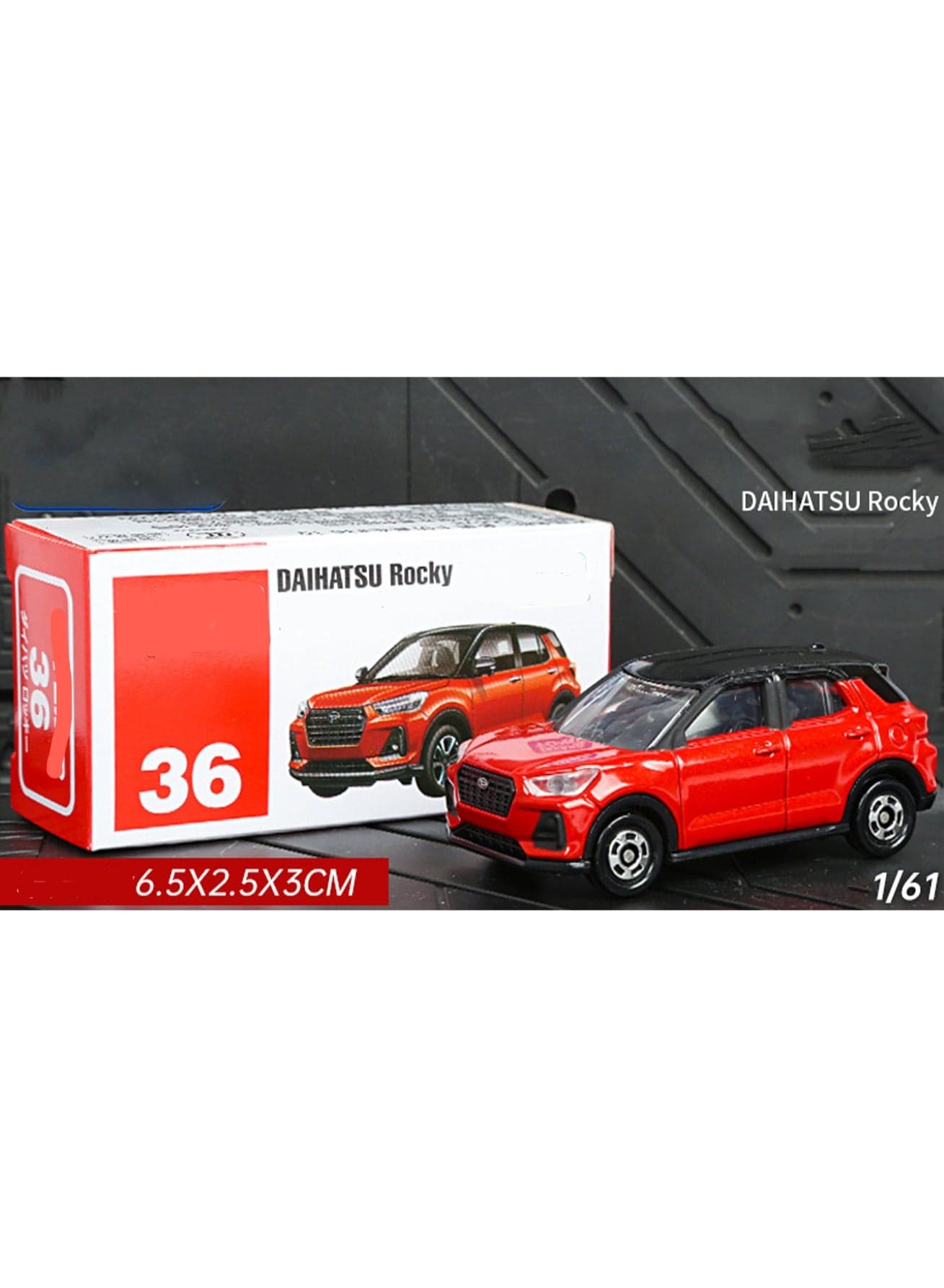 1:61 Daihatsu Off-Road Vehicle Real Model Car