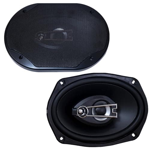 Wagzo-Component Speaker for Car 900Watts 2Way Coaxial Music System with Bass Woofer Sound 9-Inch Stereo System for Car 900W Max Output