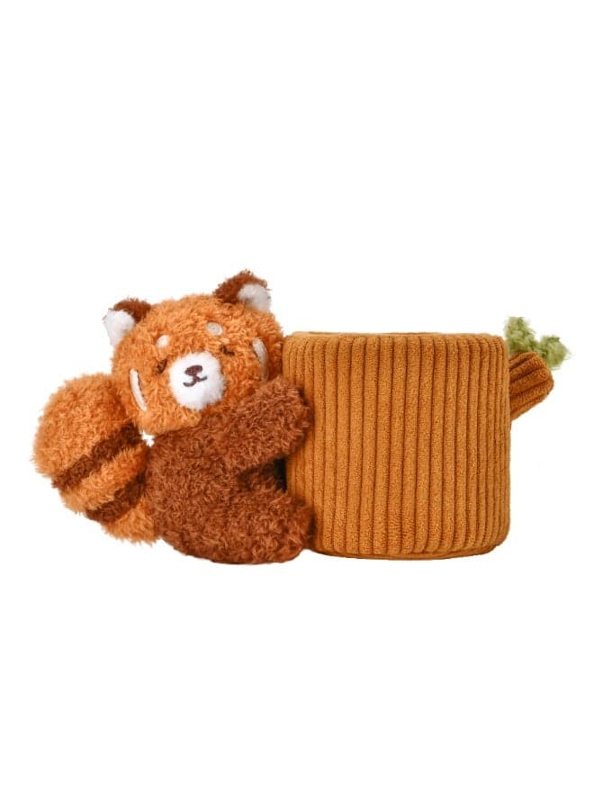 Babycare - Red Panda Planter Pot Plush Toys - 22 x 10 cm