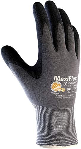 MaxiFlex Endurance 34-844/XL Seamless Knit Nylon Glove with Nitrile Coated Micro-Foam Grip on Palm and Fingers, Micro Dot Palm (Pack of 12)