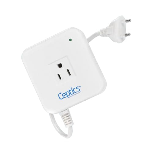 Ceptics 300W Step Down Converter 220 to 110v, Converts Voltage 220V/240V to 110V/120V, Use USA/Canada Appliances in India, Perfect for Hair Straighteners, Laptops, and Chargers, CE Certified