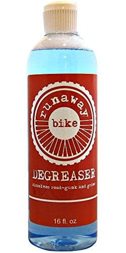 Runaway Bike DEGREASER. A Low-odor, Bio-friendly Degreaser, formulated for use in Bike Chain Cleaners and Scrubbing Tools