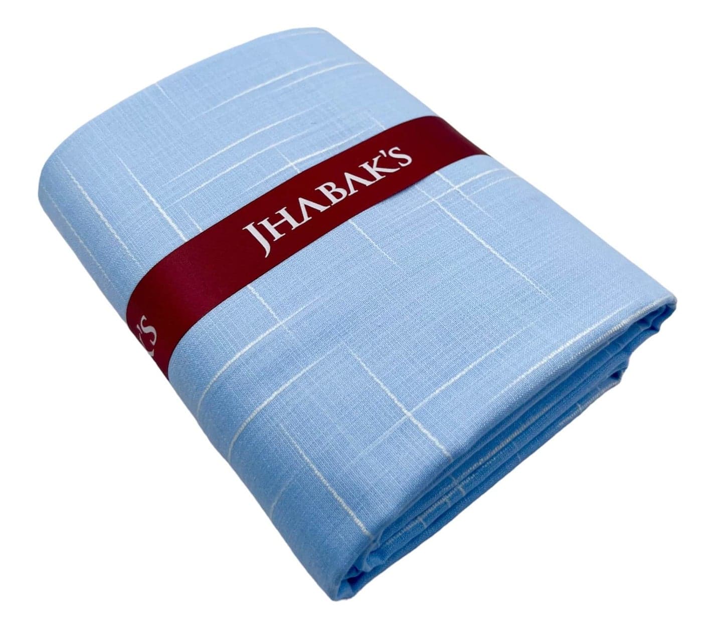 JHABAK'S Unstitched Cotton Linen Blend Self Design Shirt & Kurta Fabric - 2.25m Shirt Cloth OR 3m Kurta Material