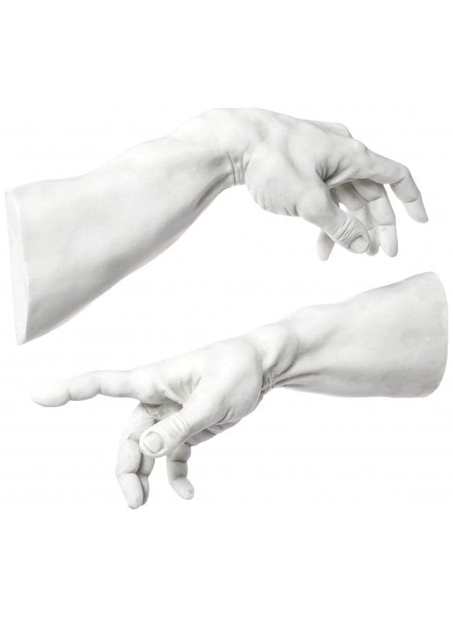 Design Toscano The Creation Wall Sculpture in Ancient Stone (Set of 2),Antique Stone
