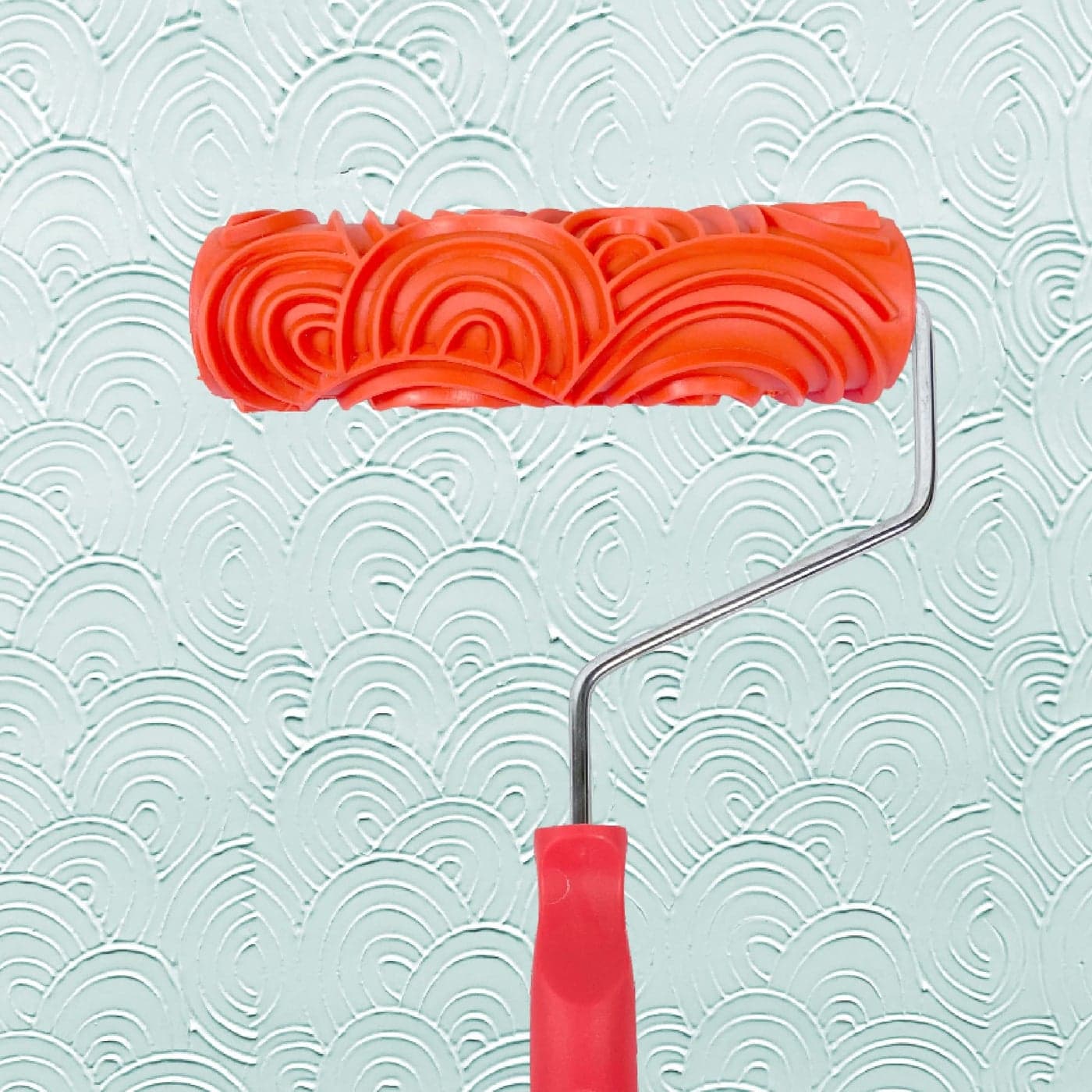 Hanroy 7 Patterned Paint Roller for Wall Decoration Classic Brick Embossing Texture Rubber Rollers Decorative Household DIY Paint Art Tool for Wall DecorationEG061T