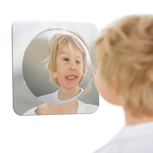Special Supplies Sensory Bubble Wall Mirror - Interactive Acrylic Mirrors for Wall Decoration and Sensory Toys for Kids Classroom or Home - Sensory Room Decor - Engaging Visual, Tactile Stimulation