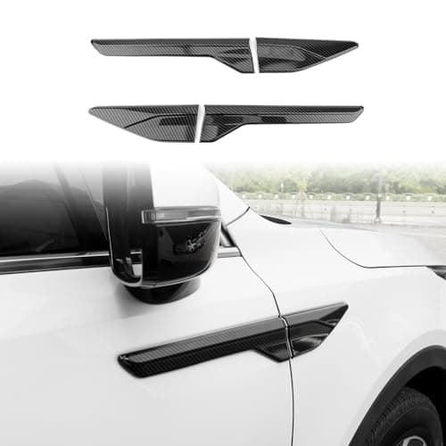 YOUTOOCAR 2PCS Fender Side Vent Covers Compatible with Kia Sorento 2024-2025 Accessories (Carbon Fiber Pattern)