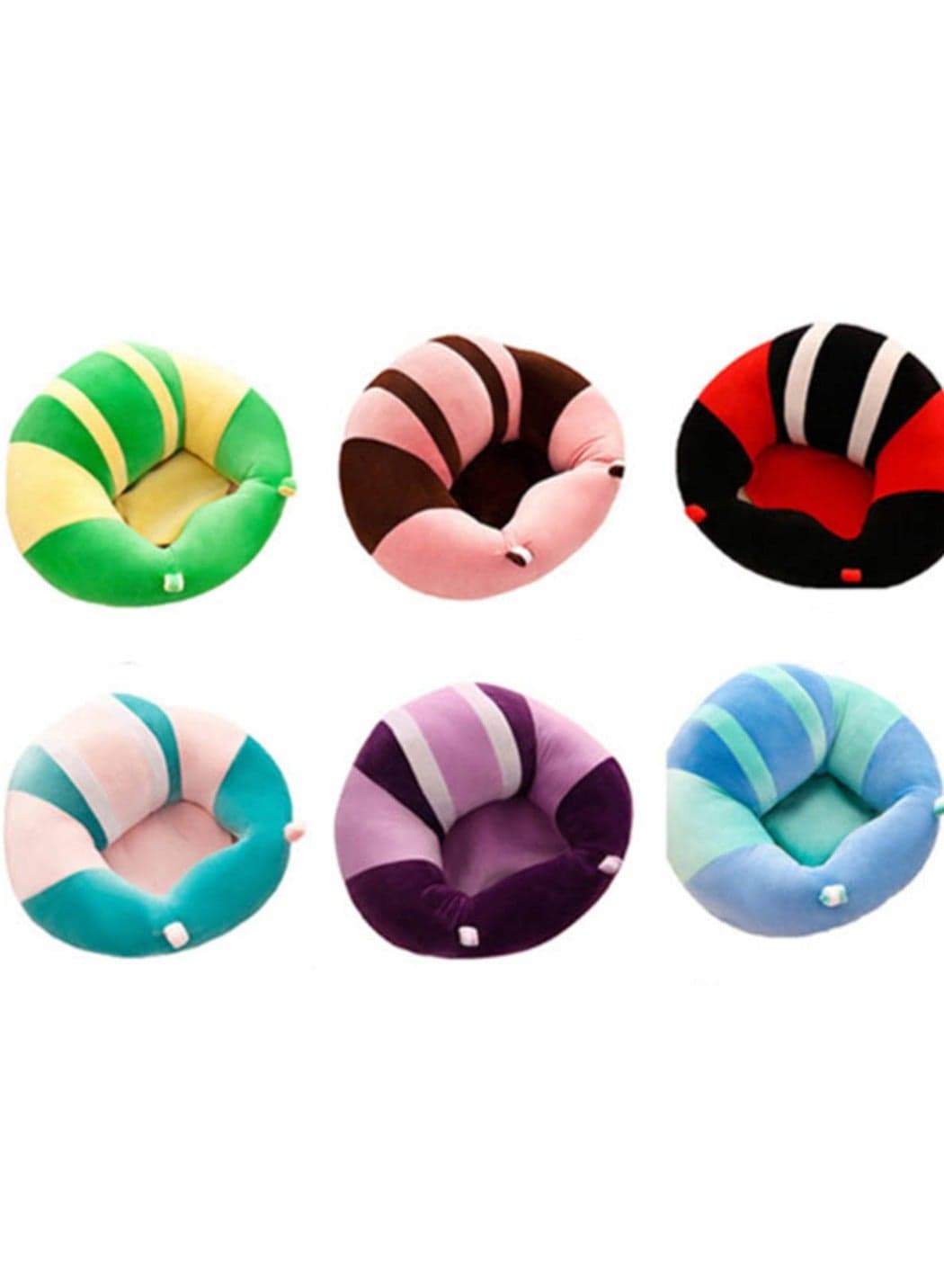 Random Colour Children's Plush Seat Support Chair