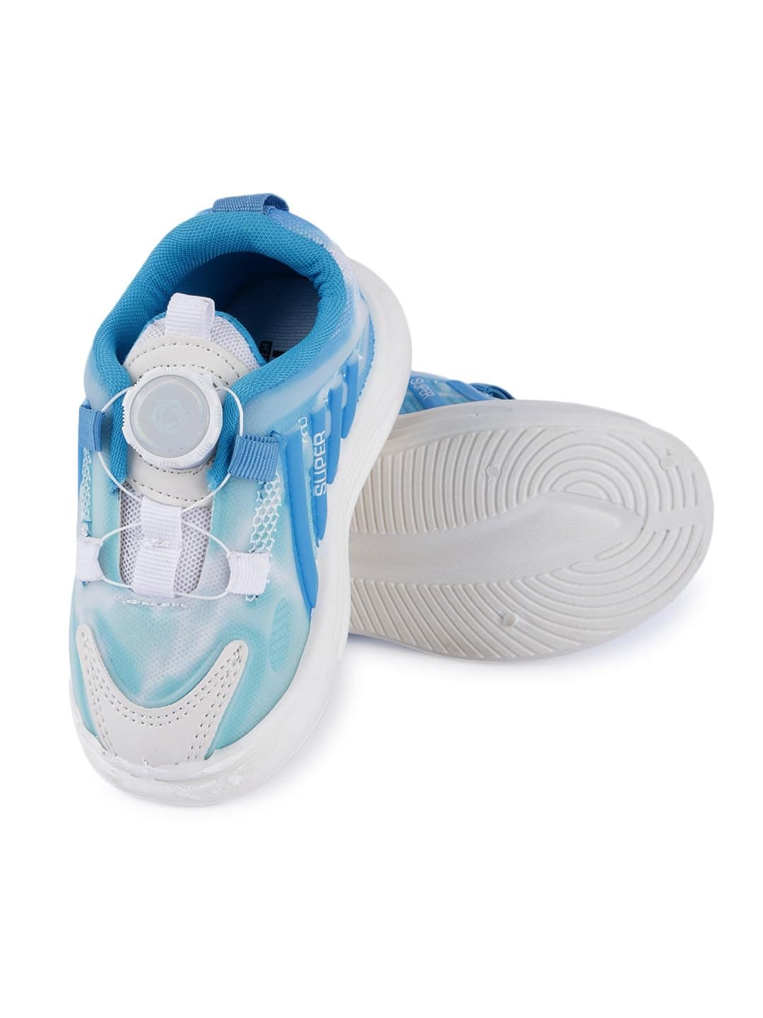 PASSION PETALS Unisex Kids Sports Sneakers | Slip-On Running Shoes for Boys Girls | Breathable Lightweight Casual Shoes | Non-Slip Comfortable Baby Boy Girl Footwear | Blue School Shoes for Kids