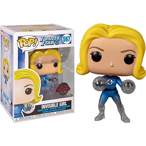 Funko Pop Marvel Fantastic Four Invisible Girl Exclusive