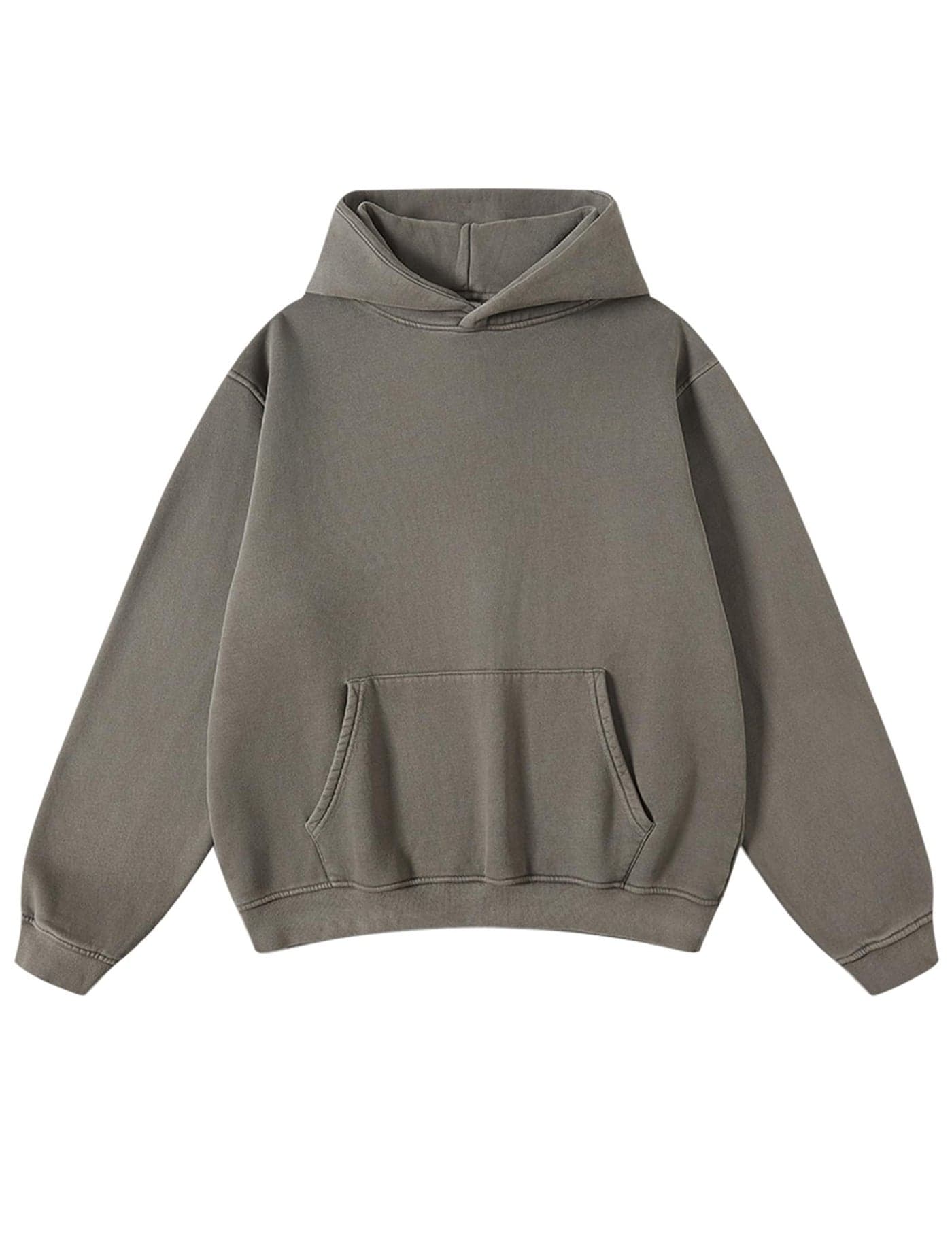 Hatant Hoodies for Men Heavyweight Fleece Sweatshirts Mens Acid Wash Athletic Hoodies Vintage Oversized Matching Sweatshirt for Couples Men's Fashion Pullovers with Pocket Workout Tops Coffee-S