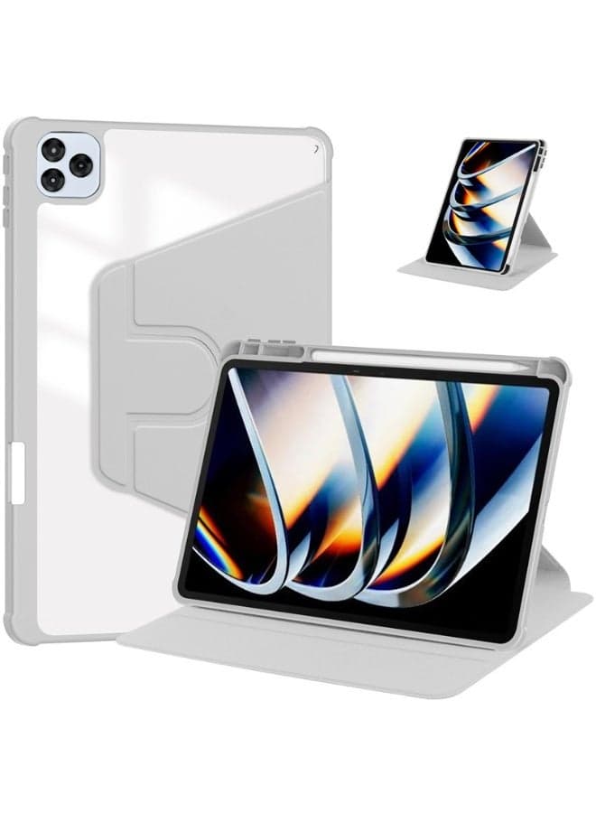 Compatible with Itel Vista Tab 10 / Itel Vista Tab 11 10.1 Inch Case with Pen Holder, 360 Degree Swivel Stand Folio Flip Smart Tablet Cover with Auto Sleep/Wake