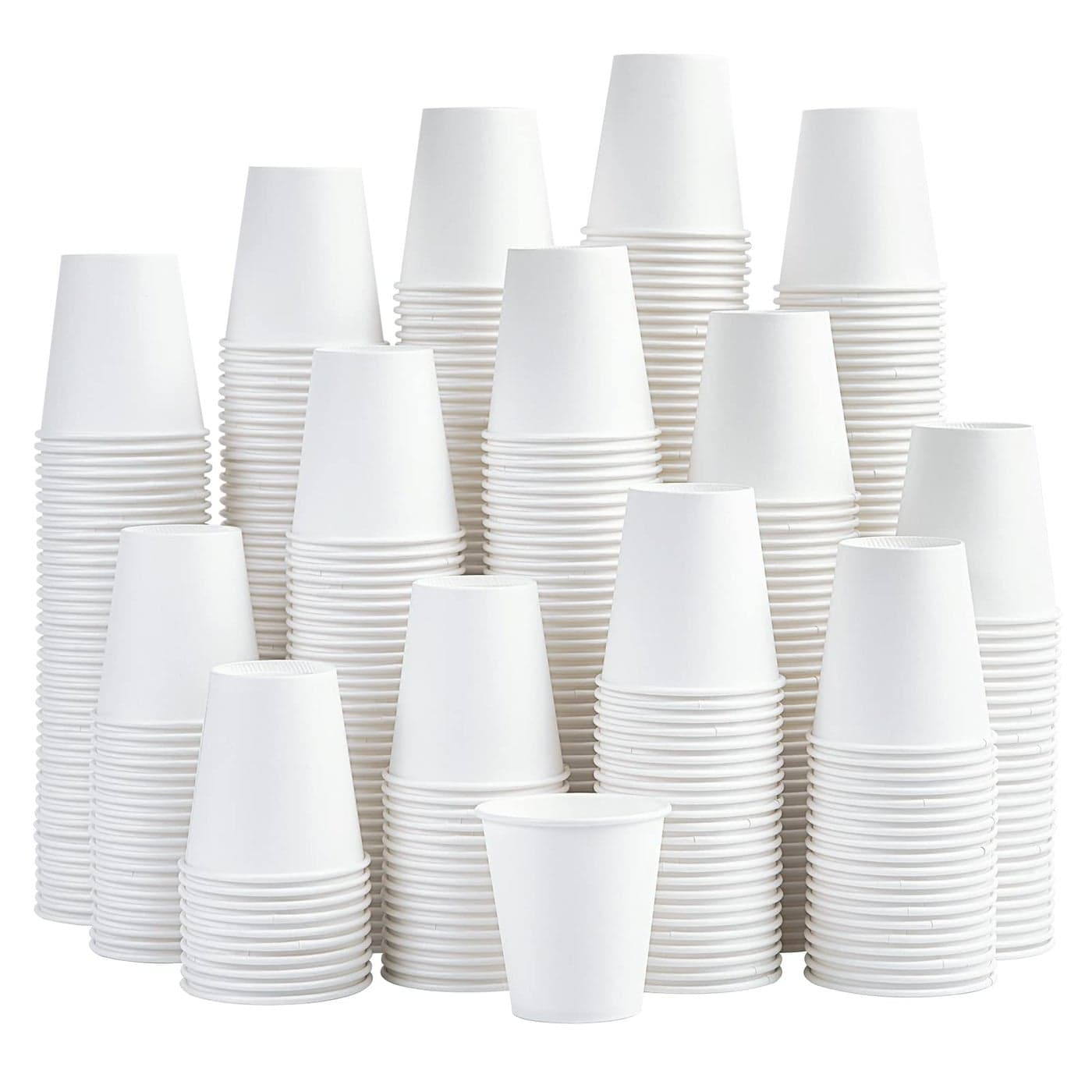 LITOPAK 480 Pack 5 oz Disposable Paper Cups Disposable Mouthwash Cups Small Disposable Cups Mini Paper Cups for Parties Picnics Barbecues Travel and Events