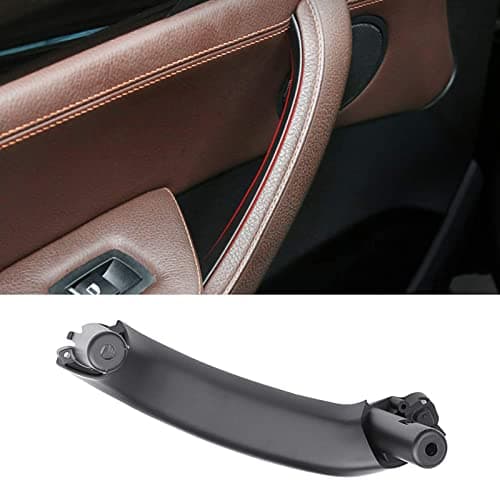 Jaronx Compatible with BMW X3 F25/ X4 F26 Door Handle, Upgraded Inner Left Rear Passenger Side Door Pull Handle Replacement for X3 2010-2016, X4 2014-2017(Left Black)