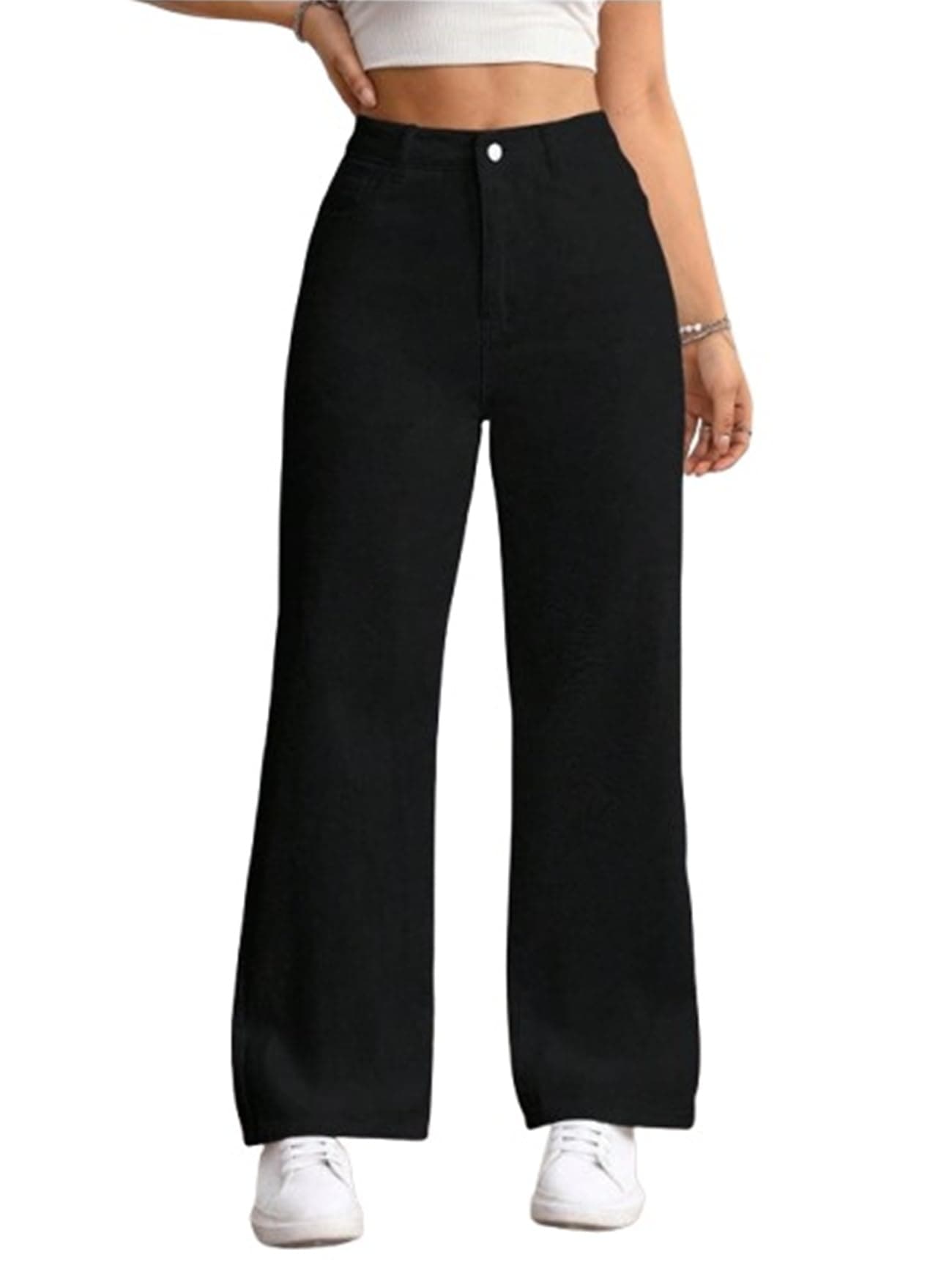 Ben Martin Baggy Jeans for Women || Women,s Loose Jean Pants || Oversized Jean's for Women's || Wide Leg Jean,s for Woman || Casual Jins for Woman's || Loose Jin Pant for Woman,s Black 02-28
