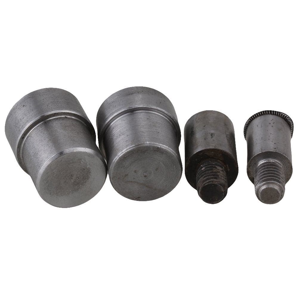 BQLZR Snap Fastener Heavy Duty Press Button Die Pattern Die Set for Hand Press Machine Setter for 633 Snap Button