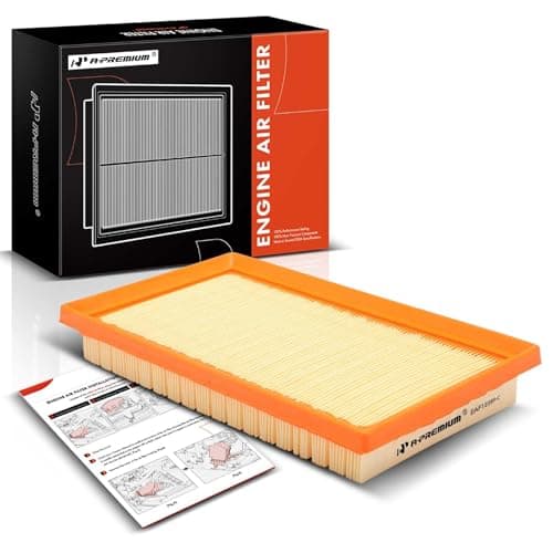 A-Premium Engine Air Filter Compatible with Toyota Camry 2018-2023, Avalon 2019-2022, RAV4 2019-2023, Highlander 2020-2023, Sienna 2021-2023, C-HR 2018-2022 & Lexus ES300h 2019-2023