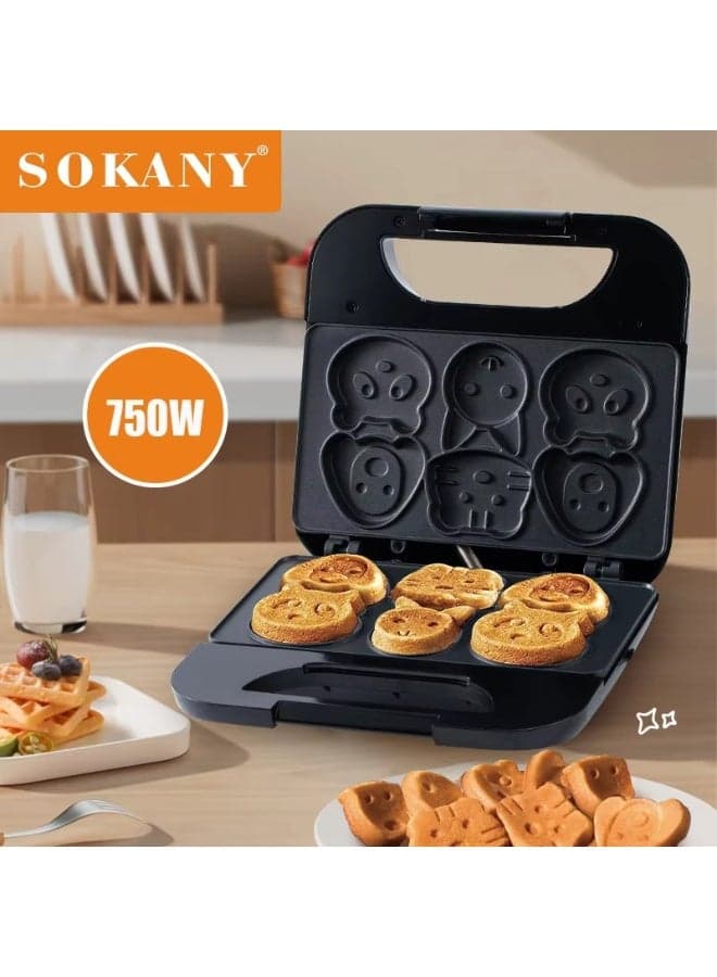 SOKANY Smiley Face Breakfast Maker: Joyful Mornings Made Simple