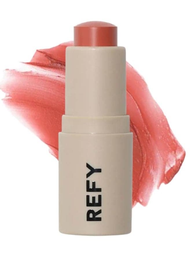 REFY Lip Blush – Cinnamon | Medium Burnt Orange, Soft-Blur Hydrating Tint, 0.16 oz / 4.7 g