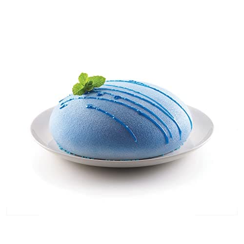Silikomart Goccia Drop Silicone Mold Rounded Cake Pan with 3D Technology Creates Smooth Dropletshaped Desserts Easily Unmolds Oven Freezer and Dishwasher Safe 56FluidOunces Made in Italy