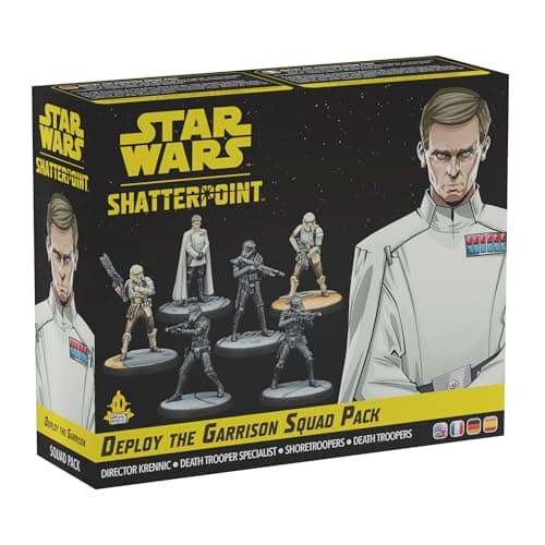Star Wars Shatterpoint Deploy The Garrison Squad Pack Tabletop Miniatures Game Strategy Game for Kids and Adults Ages 14 2 Players 90 Min Playtime Made by Atomic Mass Games