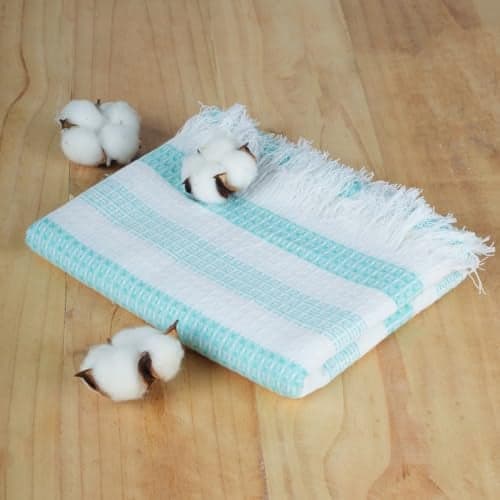 Thirsty Towel Cotton Bath Towel, Super Soft & High Absorbency Towel, Quick Dry Waffle Towels for Bath Large Size, Bath Towel for Men, Women & Kids, Pack of 1 (Orange)