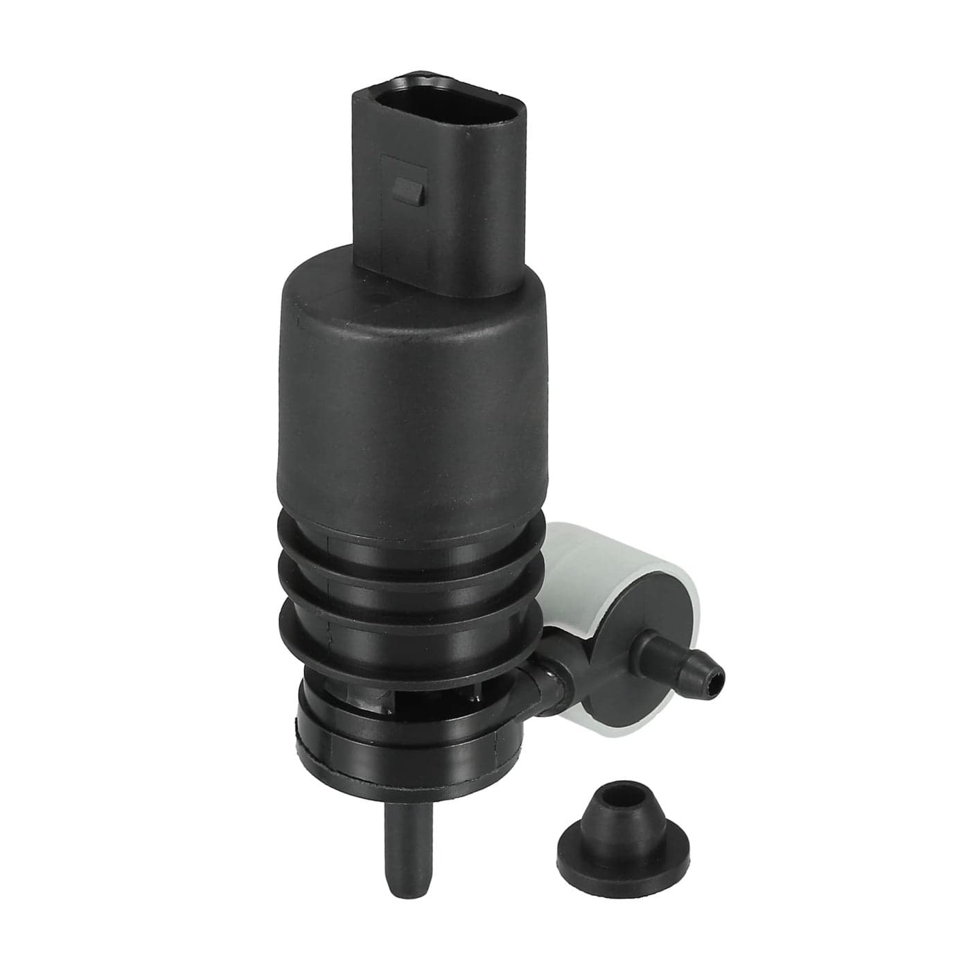 ACROPIX Windshield Washer Motor Pump Fit for VW Golf Jetta Pack of 1 Pcs Black