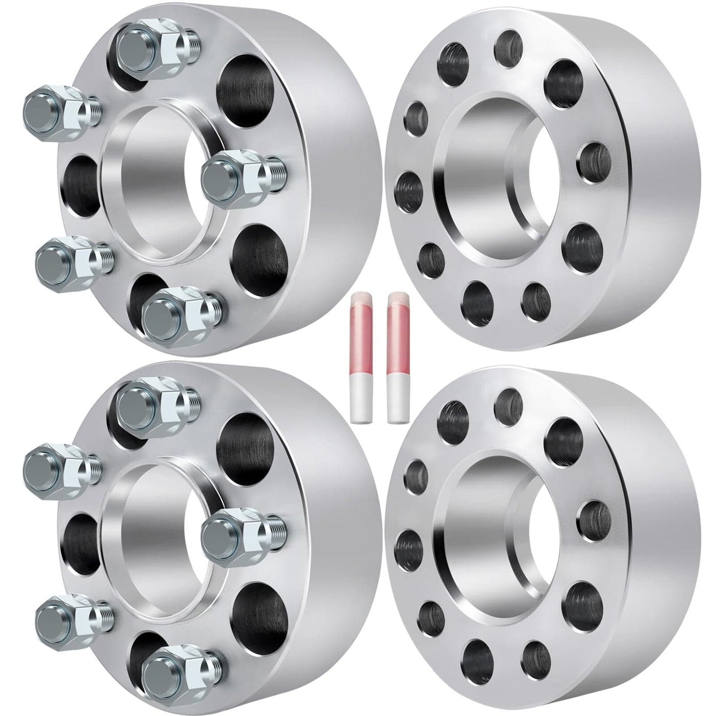 ECCPP 4PCS 5 lug 50mm Hubcentric Wheel Spacers 5x45 to 5x45 2 inch 5x1143mm to 5x1143mm 705mm 12x20 for 19912007 for Ford Crown Victoria 20072011 for Ford Edge 19912010 for Ford Explorer
