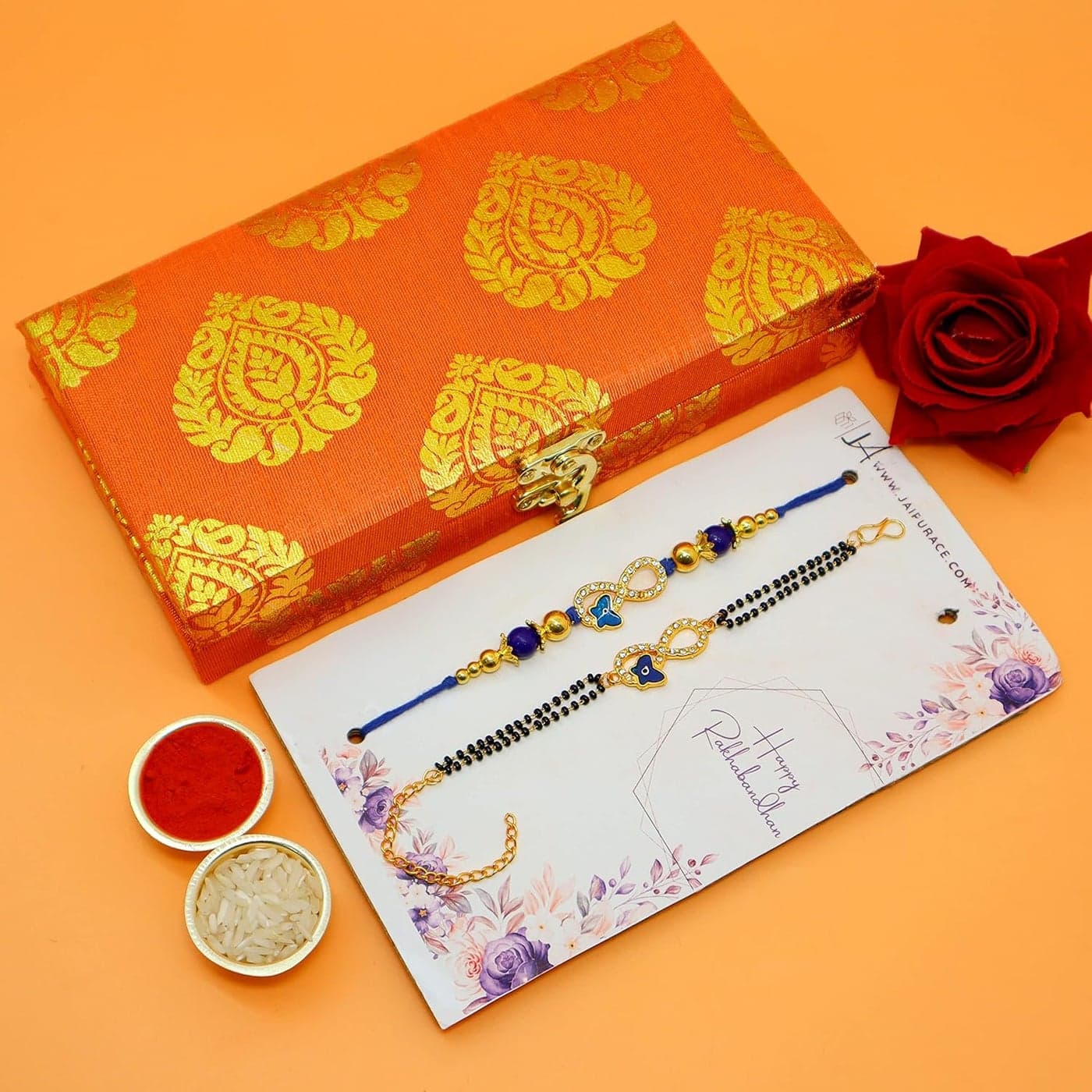 Jaipur Ace Printed Designer Decorative Shagun Cash Money Box with Rakhi Rakhi for Brother bhai bhaiya bhabhiKids Rakshabandhan Gifting Cash Box with Rakhi Combo