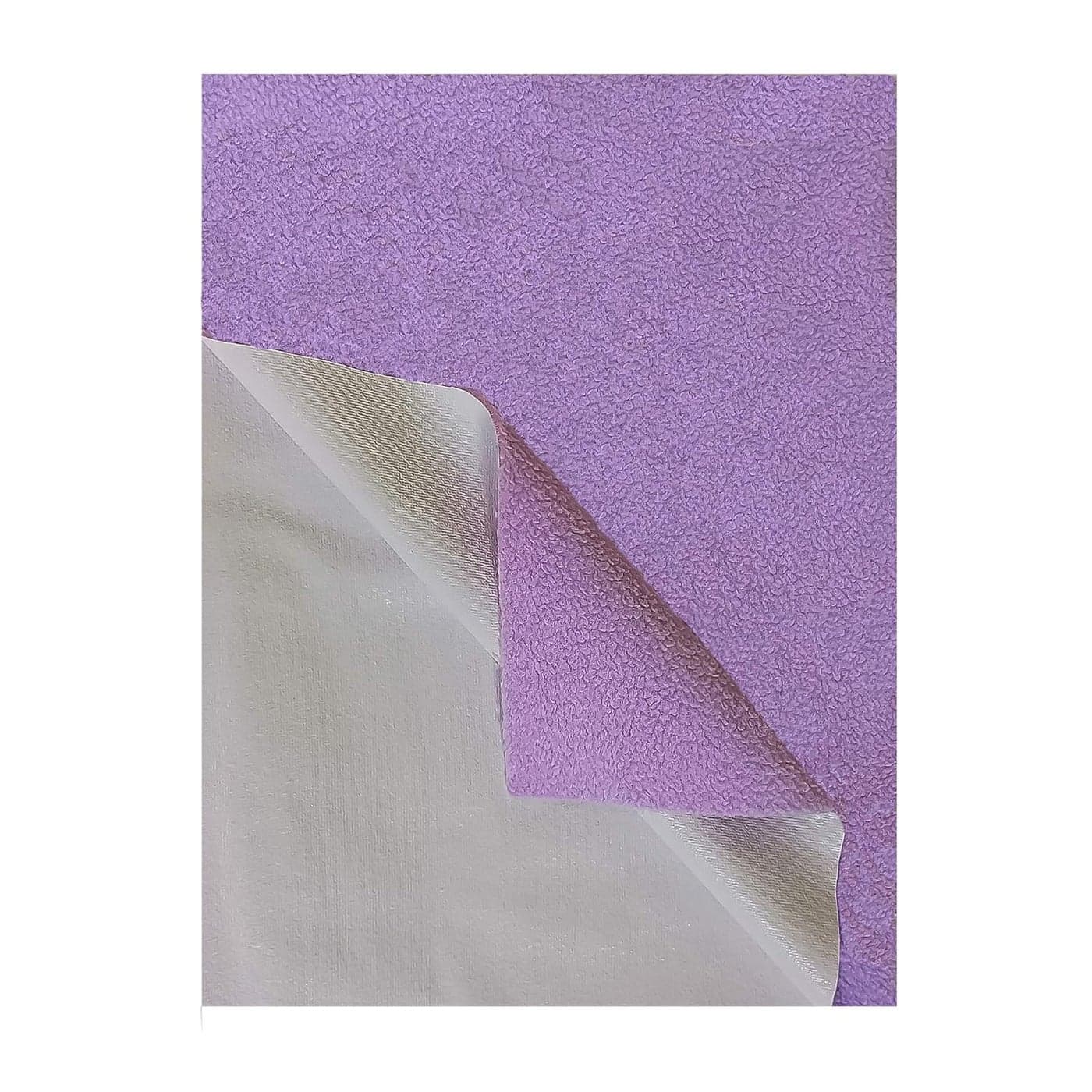 MHM Baby Cotton Dry Sheet Mattress Protector (Purple, Large, 25 X 29 Cm)