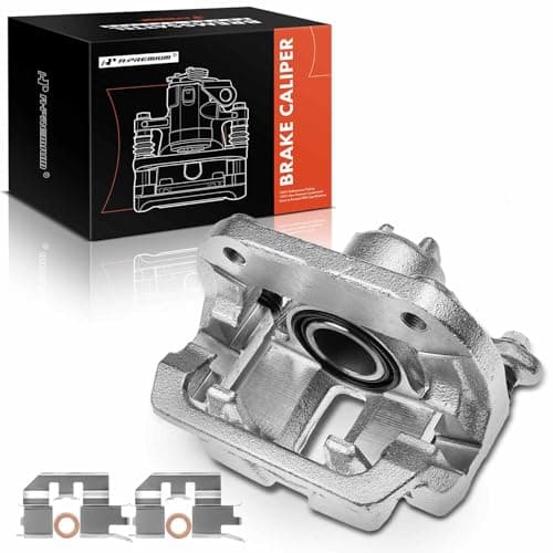 A-Premium Disc Brake Caliper Assembly with Bracket Compatible with Select Honda Models - Odyssey 2005 2006 2007 2008 2009 2010, V6 3.5L - Rear Right Passenger Side