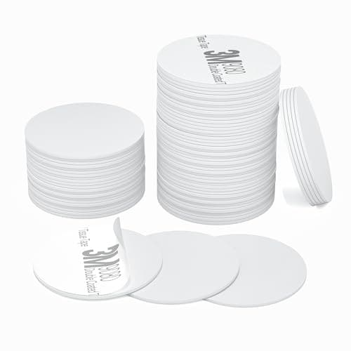 20 pcs NFC Tags NFC Stickers NTAG215 NFC Tag Sticker NFC Sticker Programmable NFC Chip Home Assistant NFC Tags with Adhesive Back, Compatible with TagMo and NFC Enabled Devices