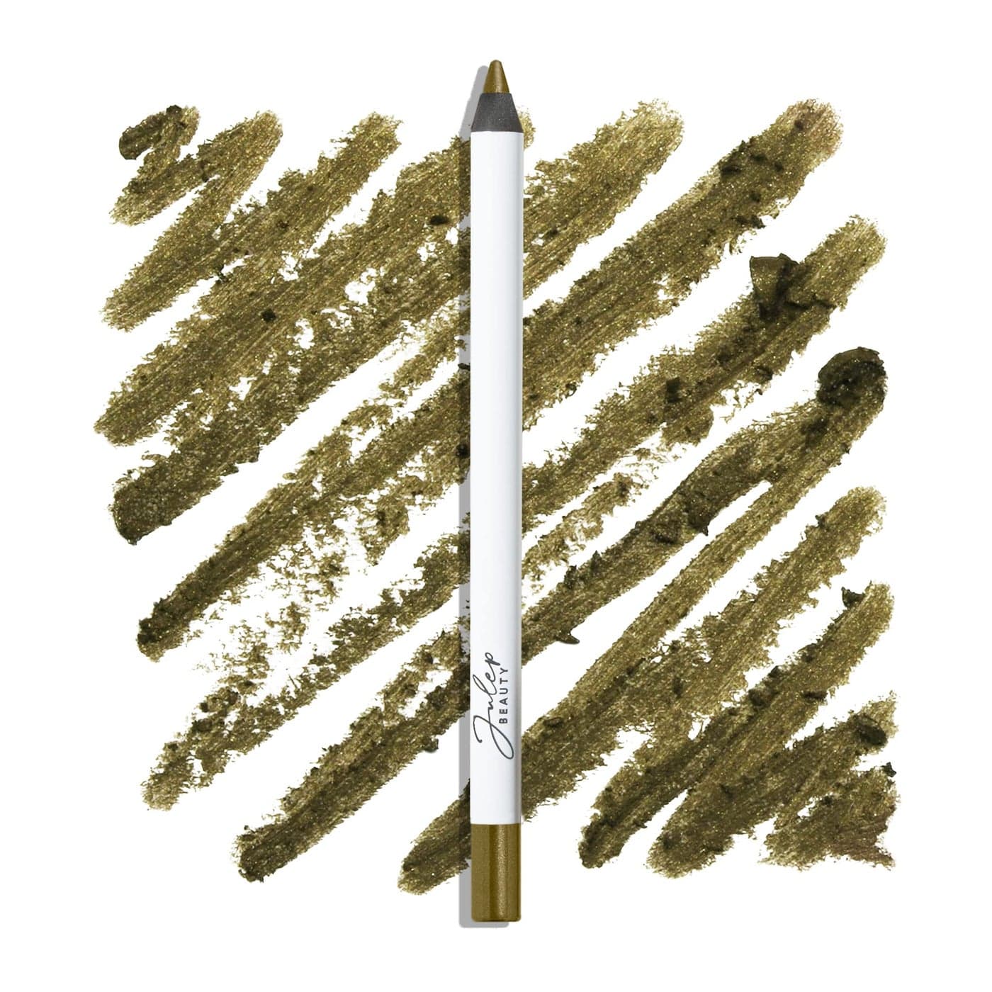 Julep When Pencil Met Gel Sharpenable MultiUse Longwear Eyeliner Pencil Golden Olive Shimmer TransferProof High Performance Liner