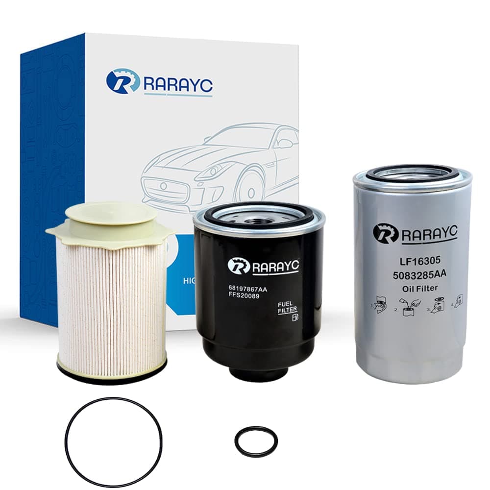 67L Cummins Fuel Filter Water Separator Set Replacement for 20132018 Dodge Ram 2500 3500 4500 5500 67L Replaces 68197867AA 68157291AA 5083285AA