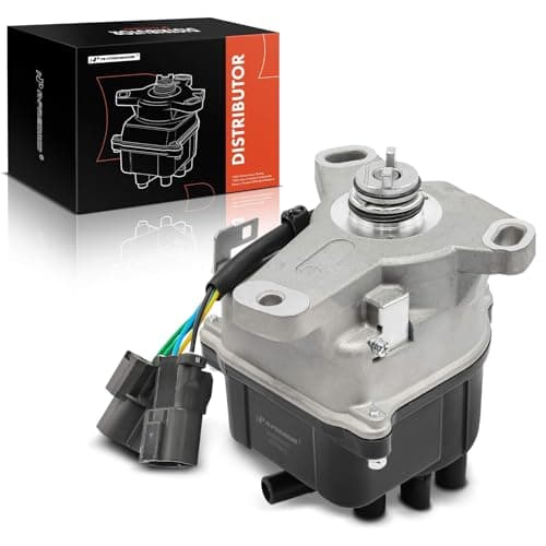 A-Premium Ignition Distributor with Cap and Rotor Compatible with Honda Prelude 1996-2001, 2.2L 2.3L
