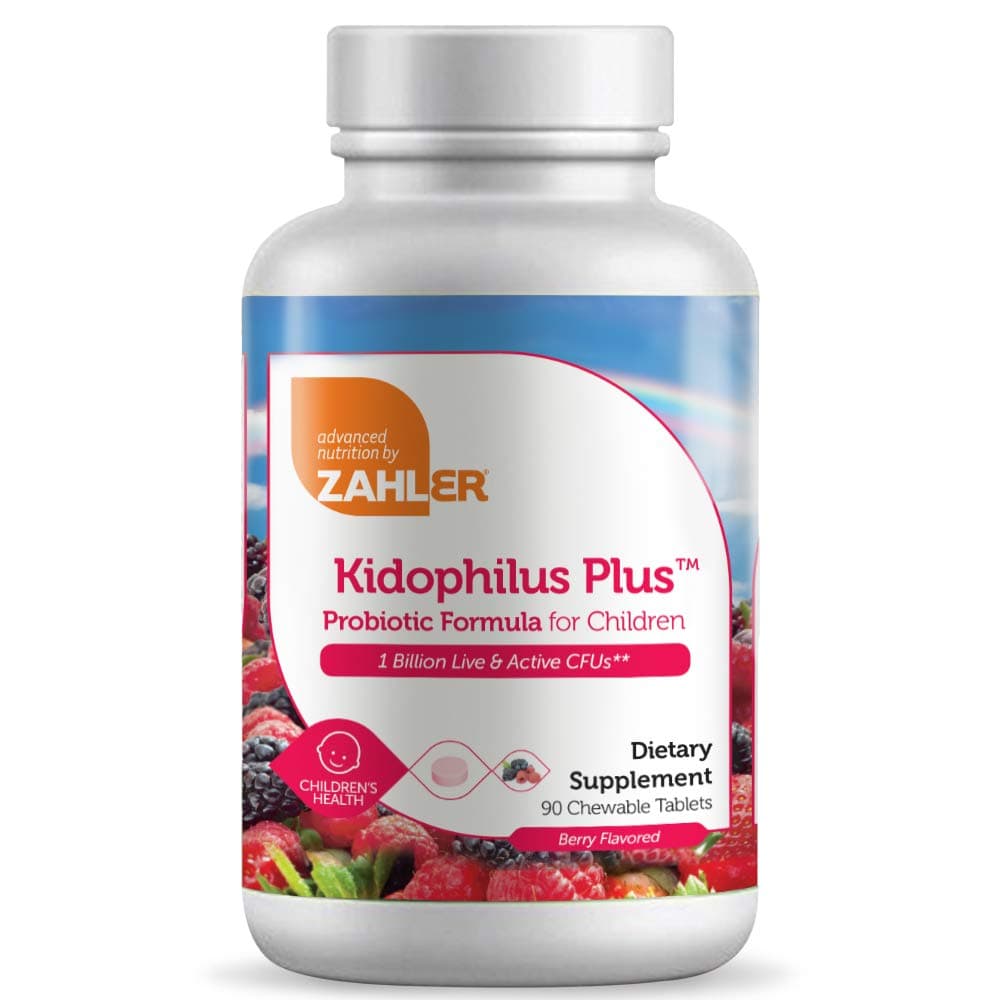 Kidophilus Kids Probiotic Great Tasting Probiotics for Kids Certified Kosher 90 Count