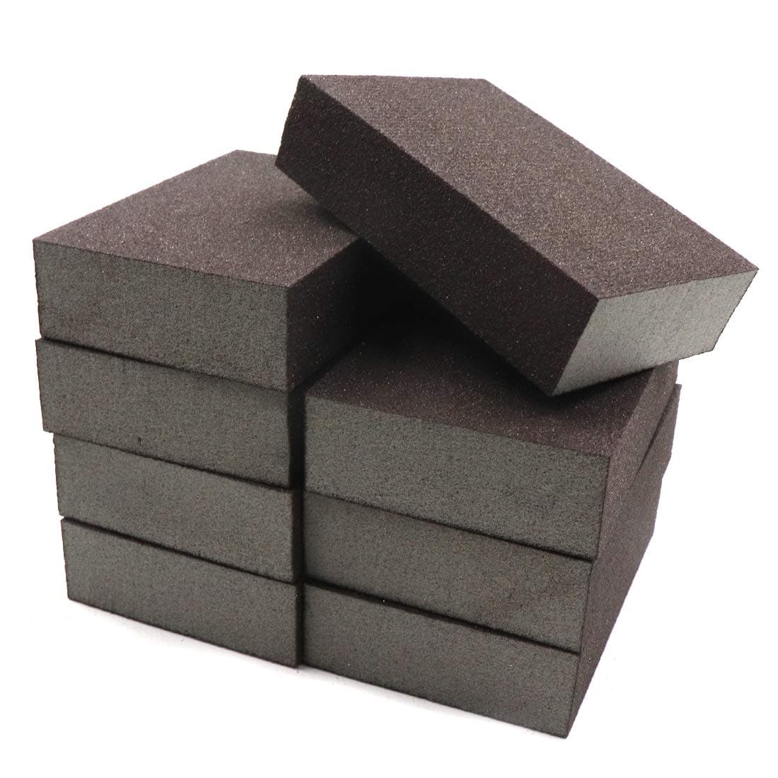 Luomorgo Sanding Sponge Sanding Blocks Polished Elastic Sanding Block Extra Fine 400600 Grit 8pcs