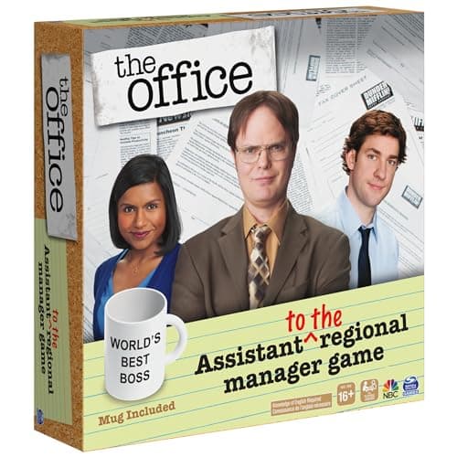 The Office TV Show Assistant to The Regional Manager Party Game for Adults and Teens Ages 16 and up