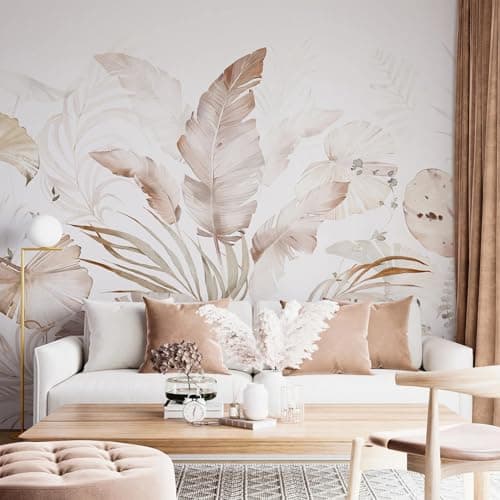 PYFFYP- Tropical Jungle Peel and Stick Wallpaper murals for Living Room