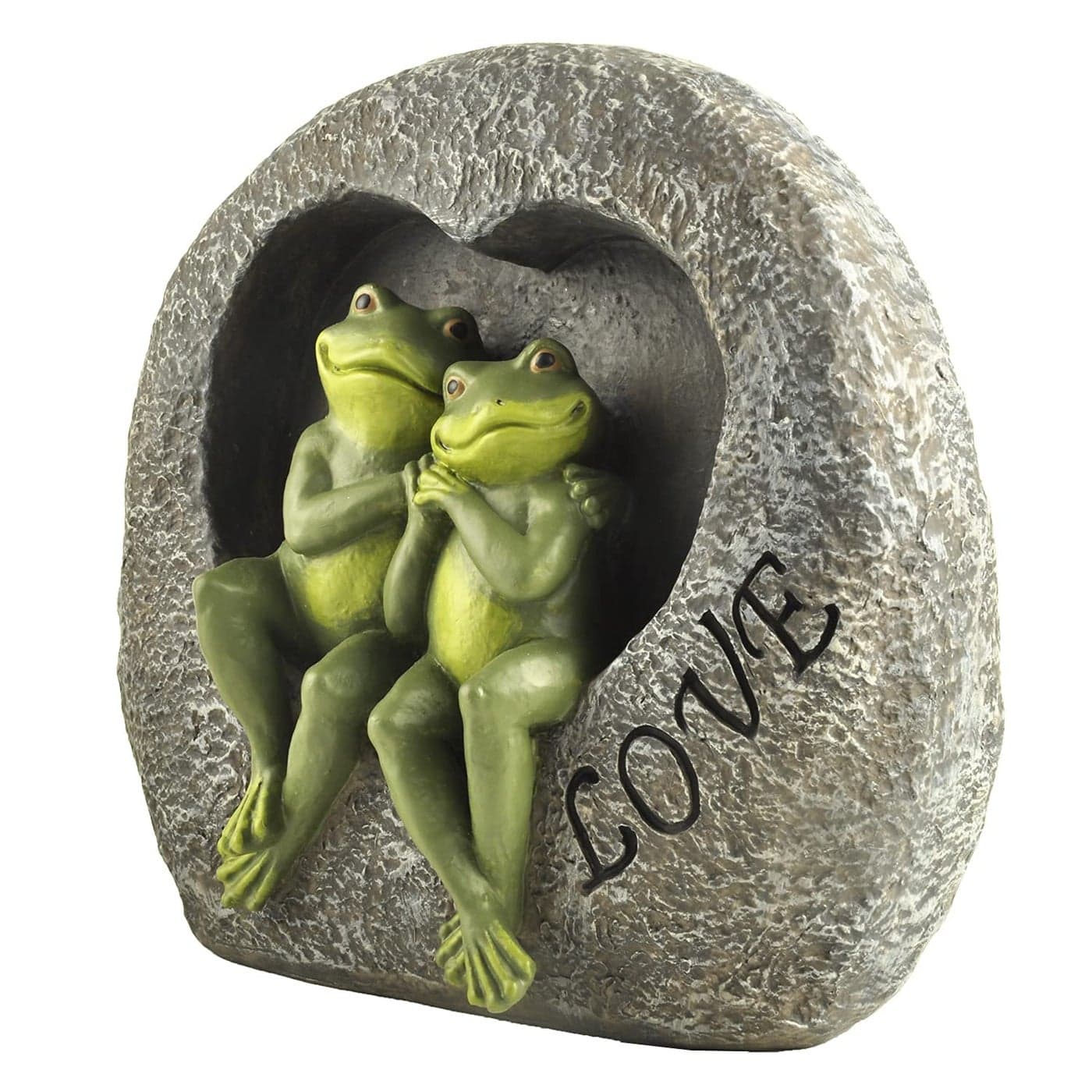 DurableDelights Garden Sulpture Frog Lover Statue Cute Frog Decor for Outside Gift of Garden Statues and Figurines Outdoors709 Inch